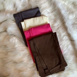 💪 POOF! NY  ‘4 PAIRS’ SOFT AND PERFECT FOR LAYERING/YOGA/WORKOUT/WALKING…ETC..